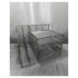 Wire Mesh Desk Organizer