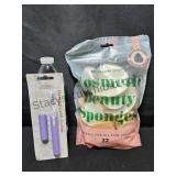 Lash Curler & Beauty Sponges