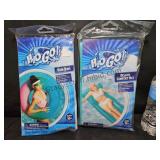 Pool Raft & Swimg Ring Blue