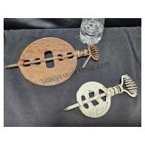 6 & 3 In Griswald Spindle Pipe Dampers