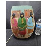 VTG Southwestern Ceramic Light