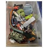 Tote Of VTG & Modern Toys, Cars ETC