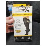 Copper Fit Compression Socks LG / XL