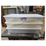 3 Underbed Storage Totes