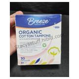 Breeze Tampons Regular  30 CT