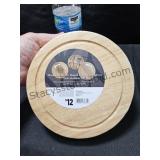 Wood Cheese Board & Knife Set