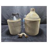 2 Old Crock Jugs See Pics
