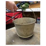 VTG Metal Bucket With Handle