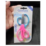 Blunt Tip Scissors Pink & Green