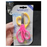 Blunt Tip Scissors Pnk & Yellow