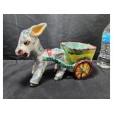 VTG Donkey Flower Pot See Pics