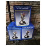3 Porcelain Birds