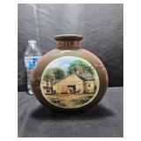 Yanes Stoneware Pottery Vase