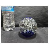 Pretty Art Glass Paperweight