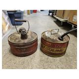 2 Metal Gas Cans