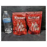2 Bags Peppermint Kisses 10/2026