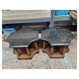 2 End Tables 24x24x16