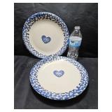 3 Pottery Plates Tienshang