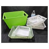 Misc Plastic Baskets