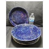 7 Bannington Pottery Plates