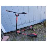 Drifting Wiggle Scooter Red & Blk