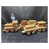 Wood Train & Van