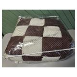 Brown & Cream Comforter Guessing Twin/Full