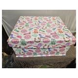 16x14x7.5 Cowgirl Theme Storage Box
