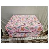14.5 x12x 7 Cowgirl Theme Storage Box