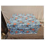14.5x12x7 Sports Theme Storage Box