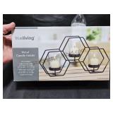 Metal Candle Holder