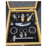 Rio Casino Wine Set & Glass Markers