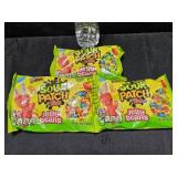 3 Bags Sour Patch Jelly Beans