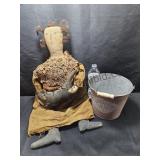 Primitive Doll Decor