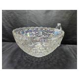 VTG Federal Iridescent Punch Bowl