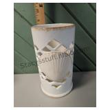 8.5 Inch Ceramic Vase / Candle Holder
