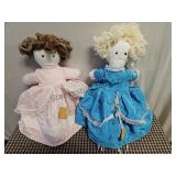 2 Handmade Dolls