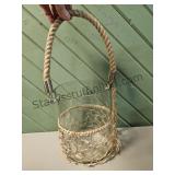 LG Glass Hanging Candle Holder