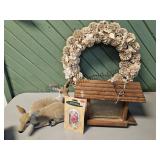 Yard Decor & Feeder Used
