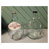 2- Gallon Glass Wine Jugs