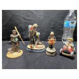 Emmitt Kelly Jr Figurines Hand Broken