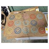 Thick Rubberbacked Door Mat Smiley