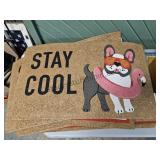 Thick Rubberbacked Door Mat Cool