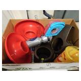 Plastic Plates, Cup Holders ETC
