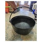 Large Cast Iron Cauldron