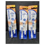 6 Ct Replacement Heads Spin Brush