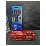 Colgate & Brushes