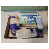 Water Bottles & Rabbit Feeder