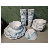 Nice Thick Plastic Dish Set