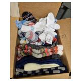 Large Box Of Socks Used / Decent